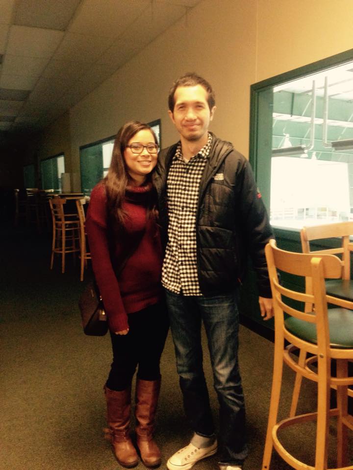 Roceli and Fred in November 2014